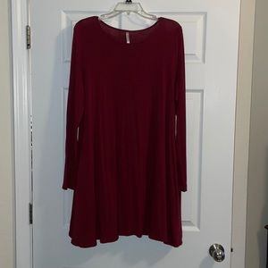 LONG SLEEVE TSHIRT DRESS